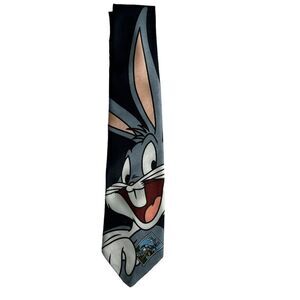 Vintage Warner Bros Looney Tunes Men’s 1997 Collection Bugs Bunny neck tie